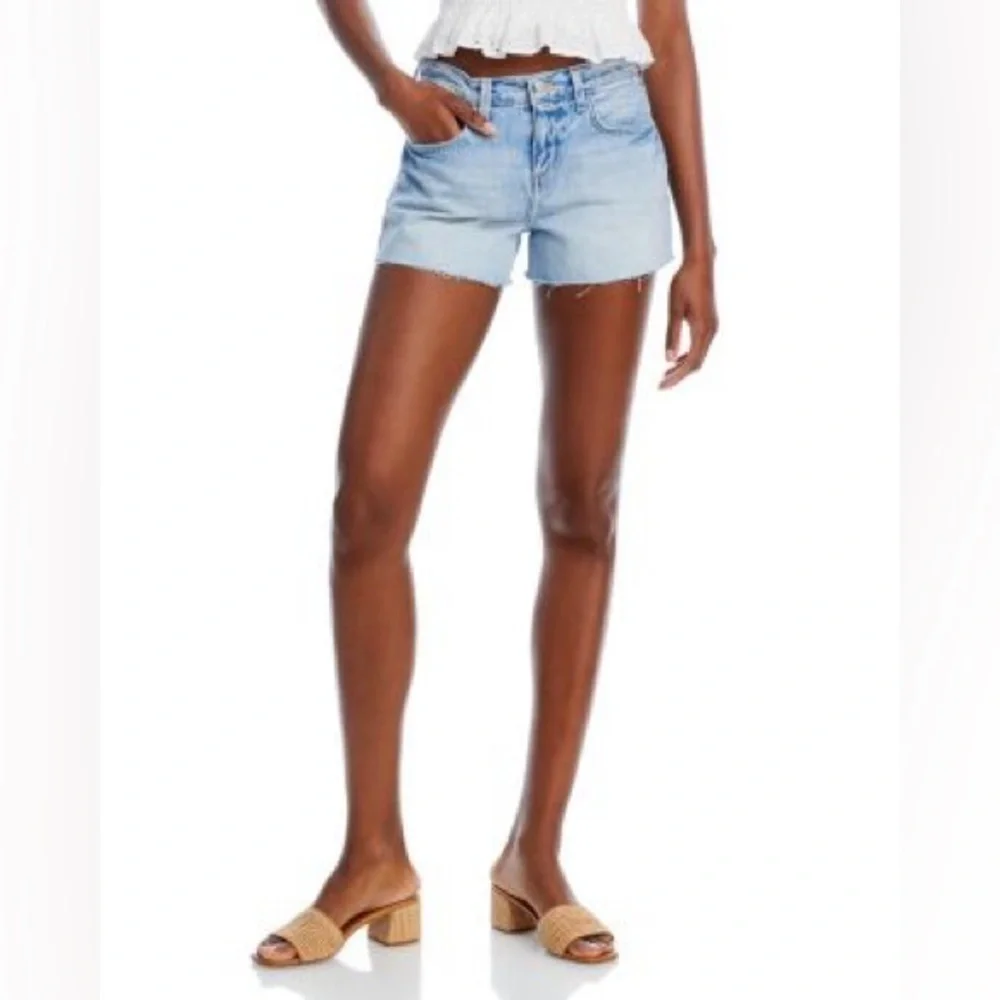 NWT L’Agence Beck Short Cutoff Jean High Rise Fontana Sz 31